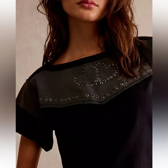 NWOT We The Free Mustang Sally Tee - Picture 2 of 5